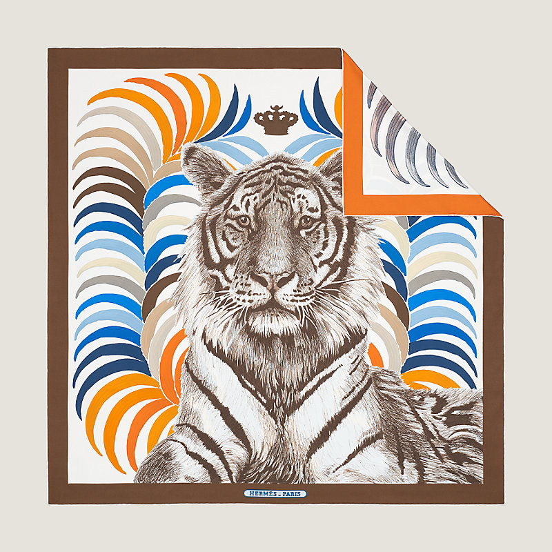 Tigre Royal double face scarf 90 | Hermès Hong Kong SAR